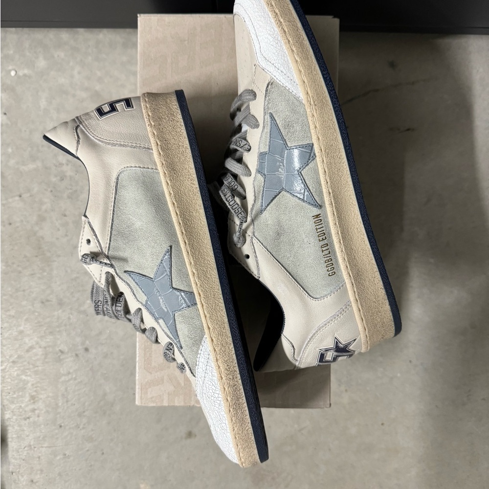 Golden Goose Ltd edition leather/suede/crocodile print SOLD OUT